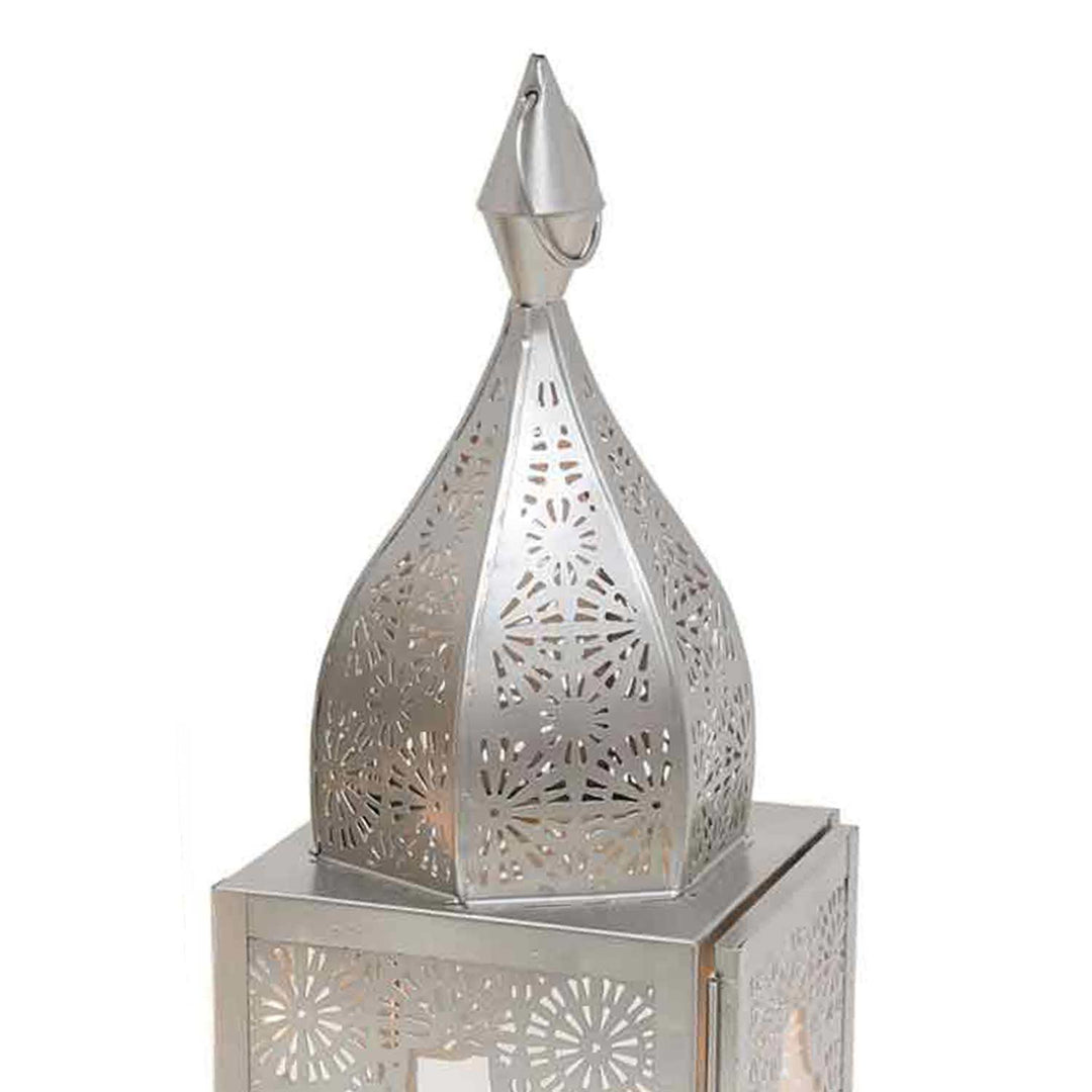 Orientalisches Windlicht Modena Silber M