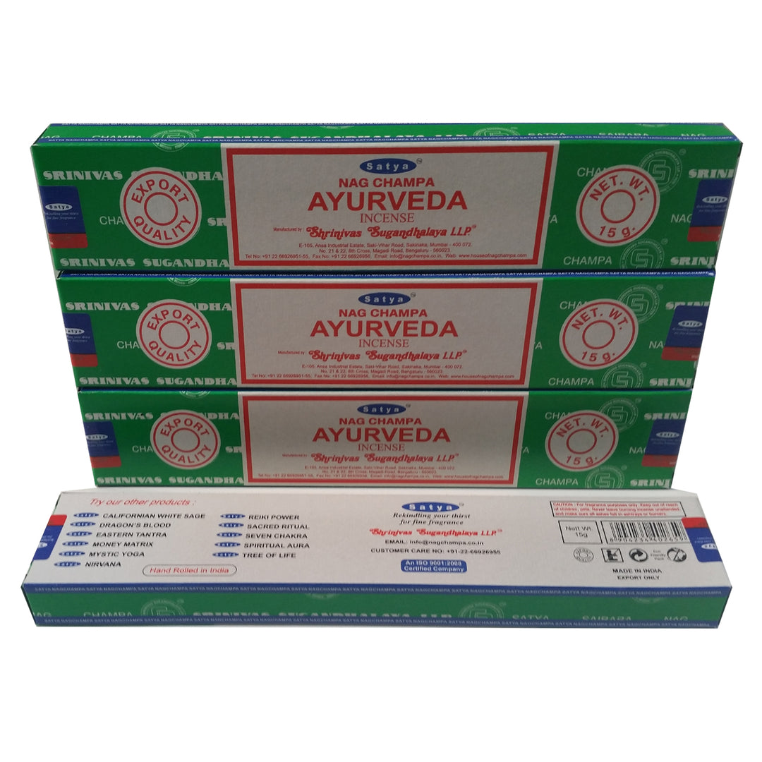 Räucherstäbchen Satya Ayurveda Big Box