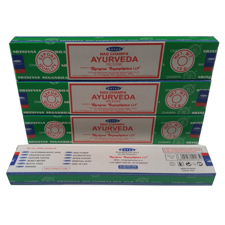 Räucherstäbchen Satya Ayurveda Big Box
