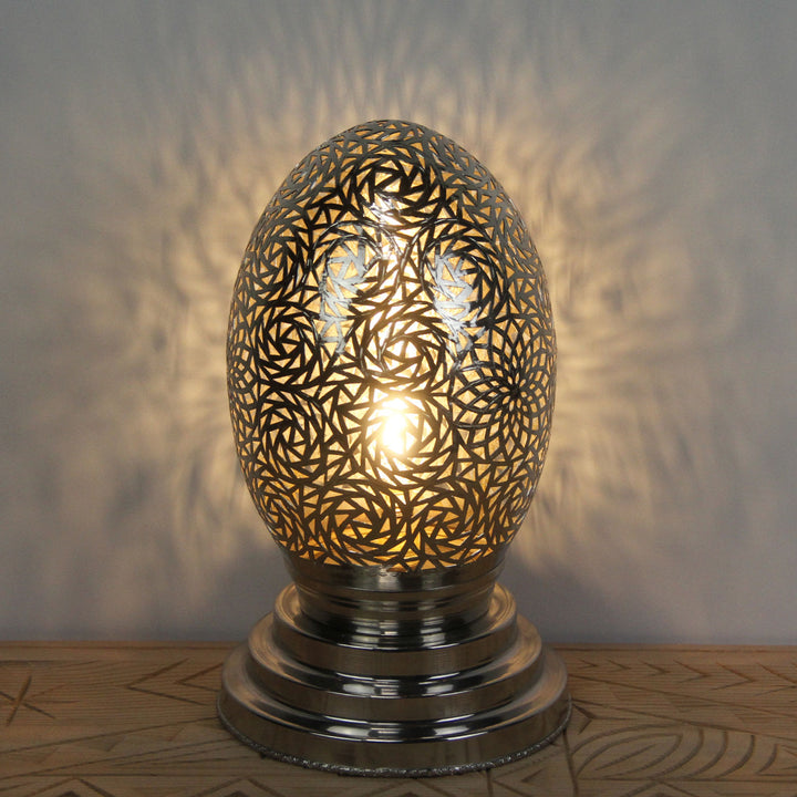 Orientalische Silberlampe Gülse