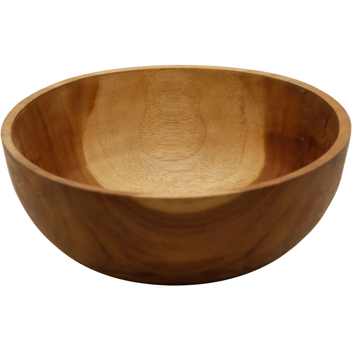 Handgefertigte Tischdeko aus Teakholz, fein geschliffen